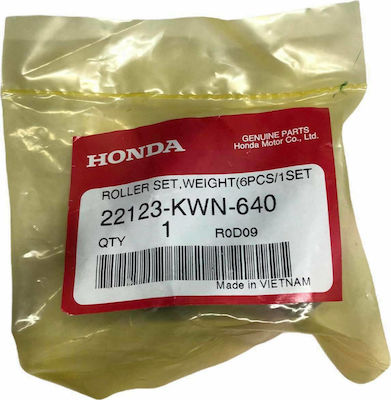 Honda Centrifugal Weights for Honda SH 125 Σετ Μπίλιες Φυγοκεντρικού 6Τεμ για Honda SH 125 150 PCX-125 2010-15