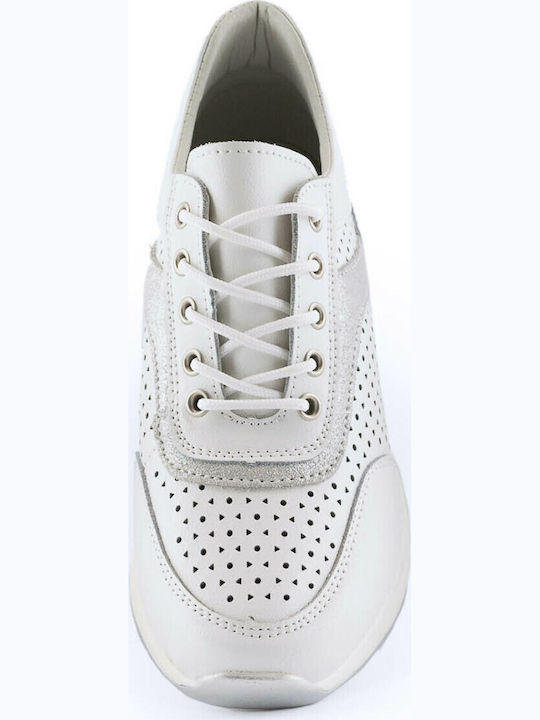 Damen Anatomisch Sneakers Weiß