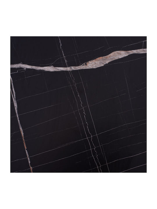 HomeMarkt 741 Rectangular Table Surface Werzalit Black Marble 120x80x3.5cm HM5630.13 1pcs