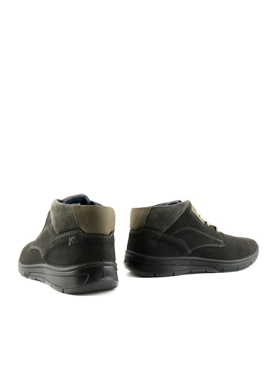 4325 Piele Gri Ghete barbati
