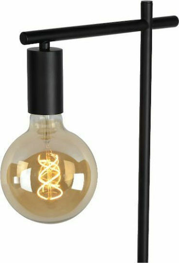Lucide Lightning Vintage Floor Lamp H152xW25cm. with Socket for Bulb E27 Black