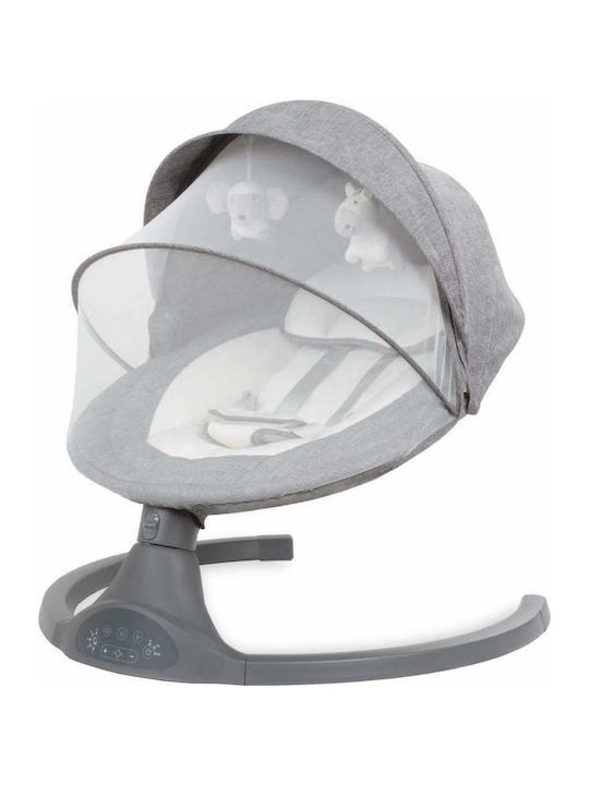 Kidwell Electric Baby Relax Swing Luxi with Music Grey for Child up to 9kg