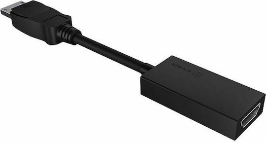 Icy Box Convertor DisplayPort masculin în HDMI feminin 1buc IB-AC508A