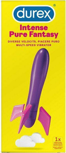 Durex Intense Pure Fantasy Classic Vibrator 17.5cm Purple