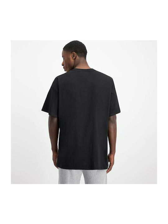 Nike Courtside Αθλητικό Ανδρικό T Shirt Μαύρο Με Στάμπα CK9169 010