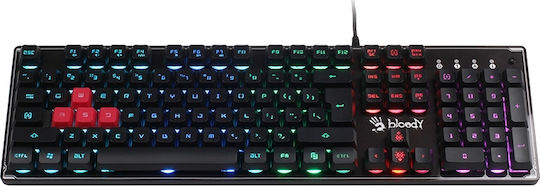 A4Tech Bloody B180 Гейминг Клавиатура с RGB подсветка (Английски US) Черен