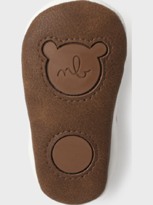 Mayoral Baby Booties Brown