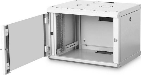 Digitus Wall Mounting Cabinet Unique Series Wall Mounted Rack Cabinet 20U 60x60x99.8cm Gray DN-19 20U-6/6