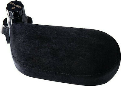 Auto Gs Car Pillow Side Velvet Headrest Neck Support Pillows 36x24x13cm in Black Color 11134