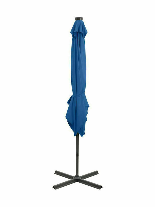 Hanging Circular Aluminum Blue Parasol Φ2.5m