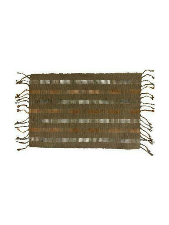 Linea Home Inter Placemat Fabric Brown 48x33cm 1pcs