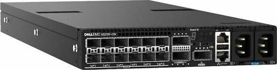 Dell EMC PowerSwitch S5212F-ON Managed L2 / L3 Switch με 48 Θύρες Gigabit (1Gbps) Ethernet και 12 SFP Θύρες