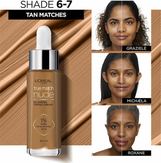 L'Oreal Paris True Match Tinted Liquid Make Up 6-7 Tan 30ml