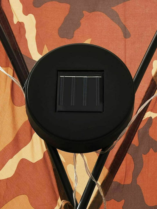 vidaXL Κιόσκι Κήπου με Led Παραλλαγή 3.6x3.6m