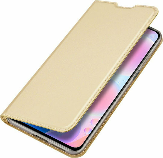 Dux Ducis Skin Pro Book Synthetic Leather Gold (Poco F3 / Mi 11i)