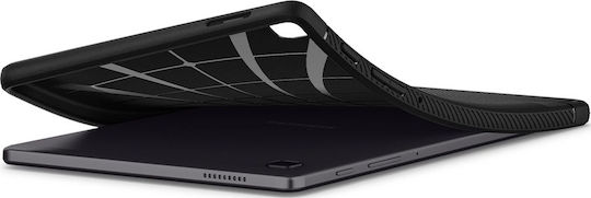 Spigen Robuste Armor Umschlag Rückseite Dauerhafte Schwarze Galaxy Tab A7 Lite