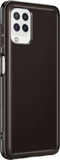 Samsung Задна корица Силикон Черен (Galaxy A22 4G)