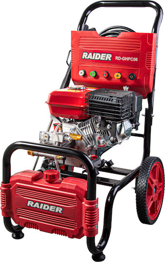Raider RD-GHPC06 Πλυστικό Βενζίνης 7hp με Πίεση 200bar και Μεταλλική Αντλία
