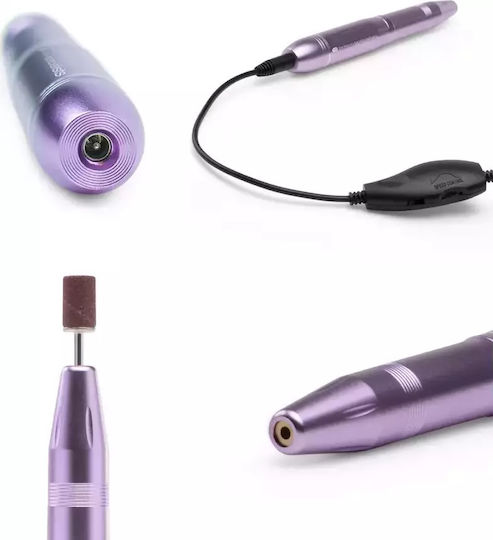 Rio Freză pentru Unghii Electrică Violet cu 20000 Rotiri pe Minut