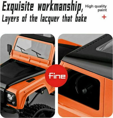 Fayee FY003-1 FPV Camera Wheels & Chains Land Rover Defender style 4WD Τηλεκατευθυνόμενο Αυτοκίνητο 4WD