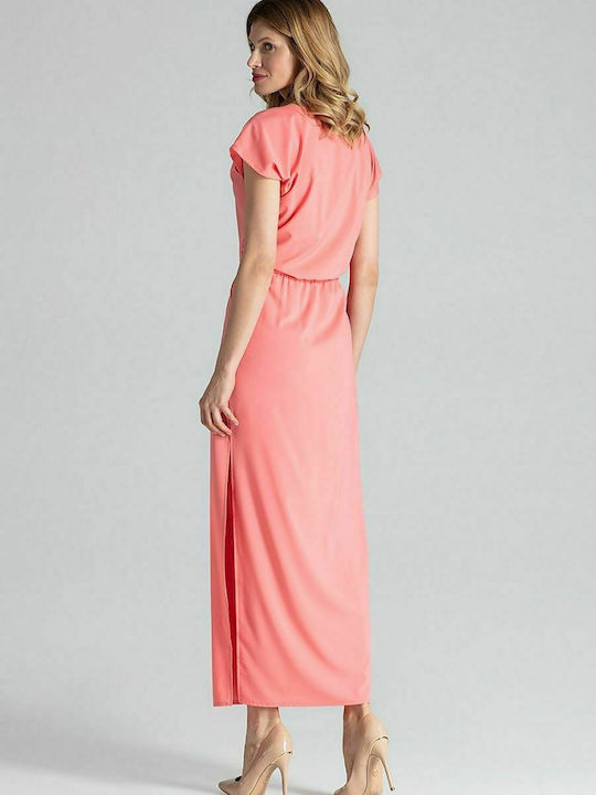 Figl M668 Maxi Kleid Rosa 132466