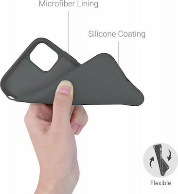 KWmobile Silicone Back Cover Gray (iPhone 11)