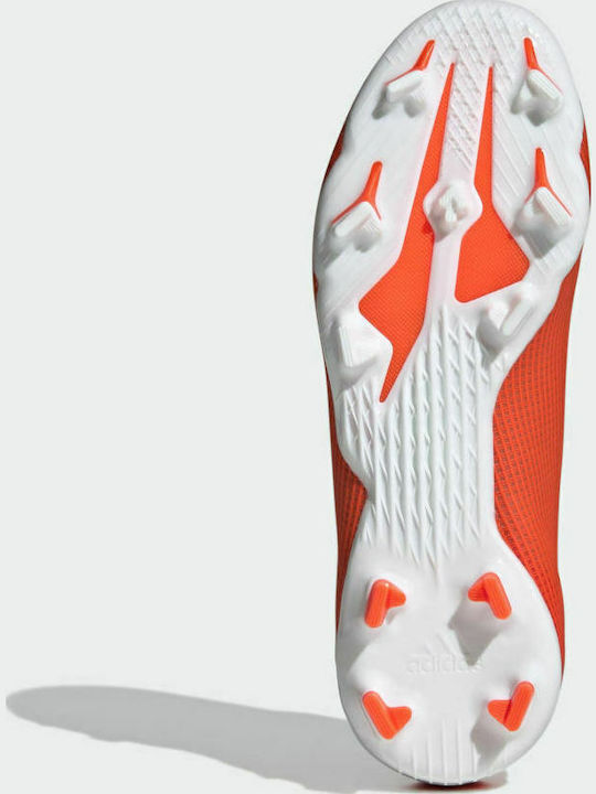 X Speedflow.3 FG Kids Soccer Cleats with Molded Outsole Red / Core Black / Solar Red
