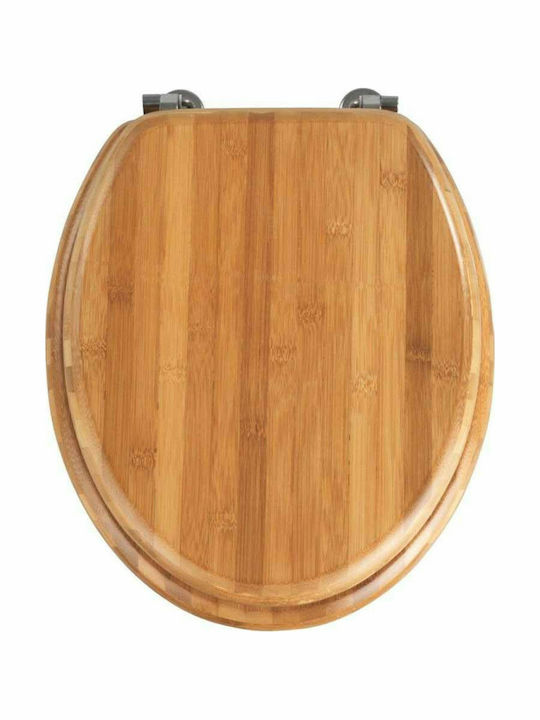 Wenko Капак За Тоалетна Шанта Бамбук 41x34см Кафяв