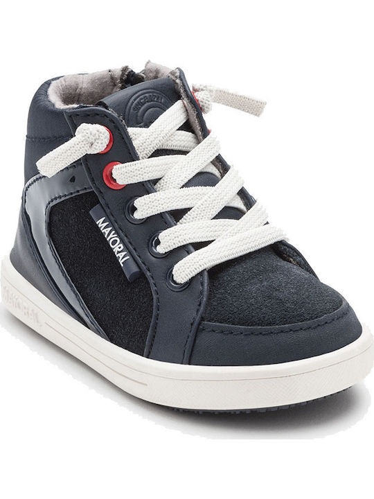 Mayoral Kids Sneakers High Navy Blue