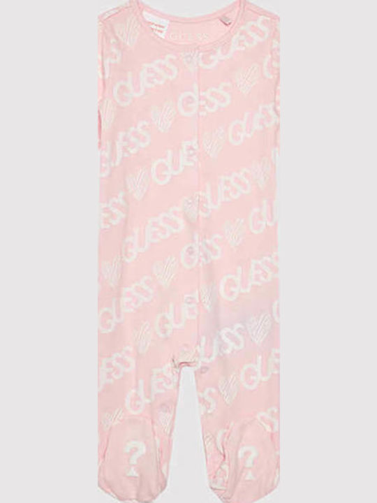 Guess Pink Onesie Guess Pink Onesie