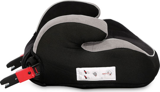 Lorelli Safety Junior Fix Anchorages Car Seat Booster with ISOfix Black Crowns 15-36 kg