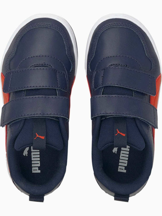 Multiflex Παιδικά Sneakers με Σκρατς Navy Μπλε
