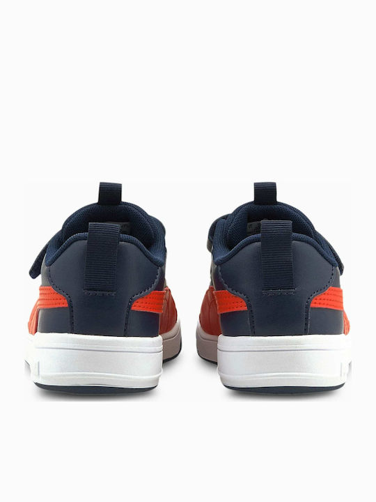 Multiflex Kids Sneakers with Scratch Navy Blue