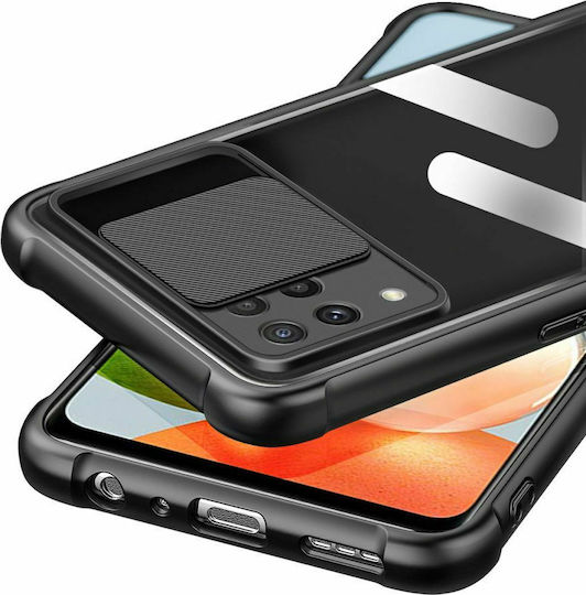 Tech-Protect Camshield Back Cover Πλαστικό Μαύρο (Galaxy A22 4G)