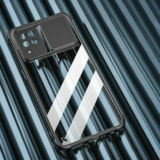 Tech-Protect Camshield Back Cover Πλαστικό Μαύρο (Galaxy A22 4G)