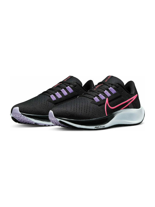 Air Zoom Pegasus 38 Sport Shoes Running Black / Hyper Pink / Lilac / Pure Platinum