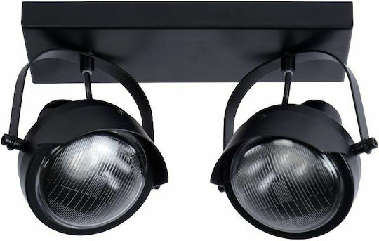 Lucide Lightning Cicleta Double Spot GU10 Black