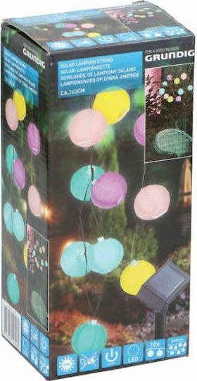 Grundig 14106 Hanging Solar Light Traffic light with Photocell