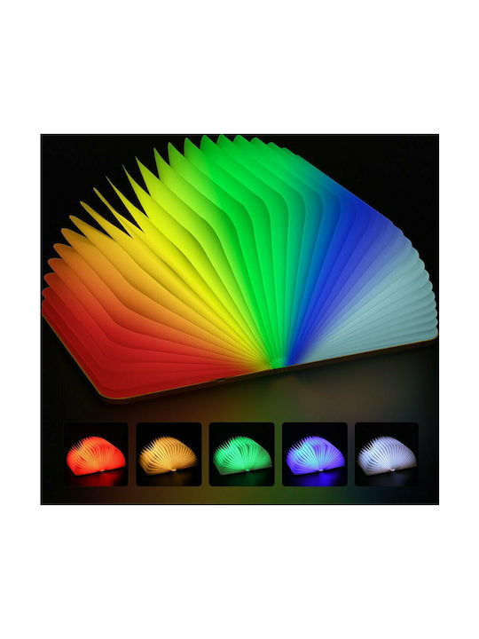 GloboStar Διακοσμητικό Φωτιστικό LED RGB 21.5x16.5x30εκ.