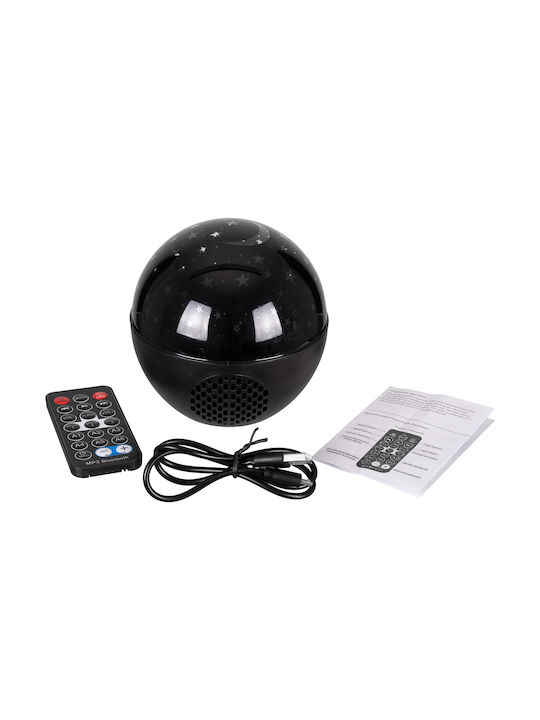 GloboStar Διακοσμητικό Φωτιστικό Night Sky Stars LED RGB Party Light 11x11x11.5εκ.