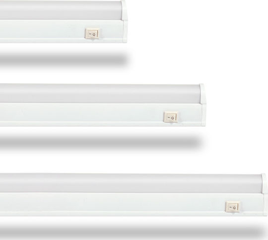 Lucas LED Φωτιστικό Πάγκου Κουζίνας LED 8W Θερμό Λευκό με Διακόπτη 60εκ.
