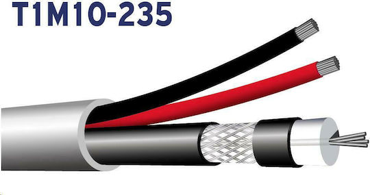 mabikal T1M10-235 Verbindungskabel für CCTV-Systeme Black