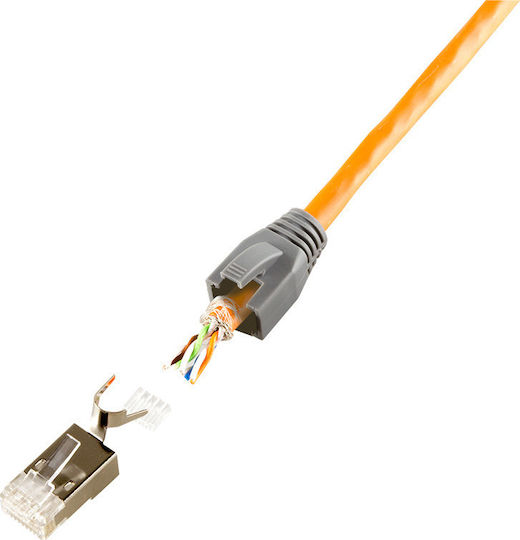 LogiLink Βύσμα RJ-45 male 10τμχ Ασημί MP0030
