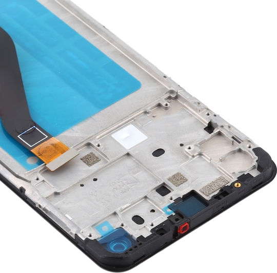 Screen with Touch Mechanism and Frame for Galaxy A21S (Black)