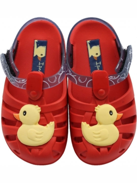 Summer Children's Beach Shoes Red