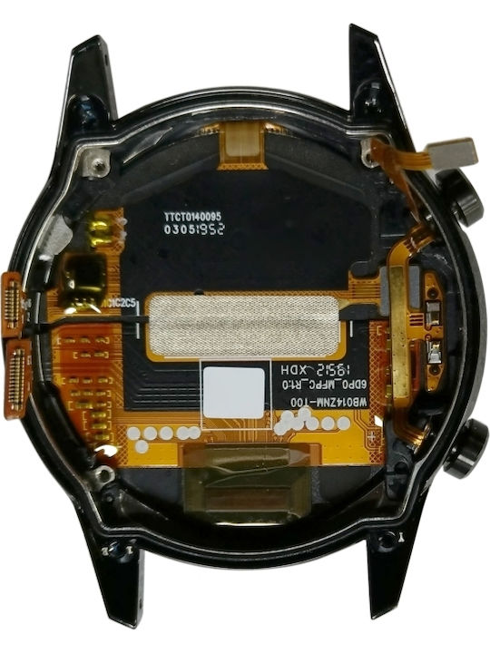 Οθόνη LCD & Digitizer με Frame Μαύρο (Huawei Watch GT2 46mm)