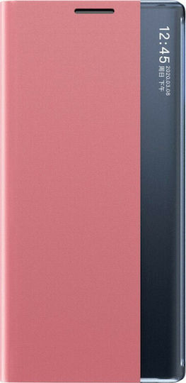 Hurtel Sleep Книга Изкуствена кожа Розов (Redmi Note 10 / 10s / Poco M5s)