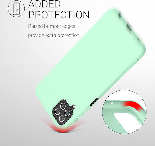 KWmobile Back Cover Silicone Green (Galaxy A22 4G)