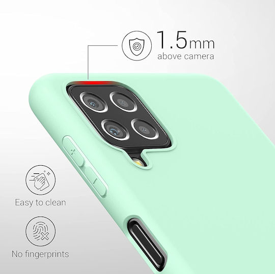 KWmobile Back Cover Silicone Green (Galaxy A22 4G)