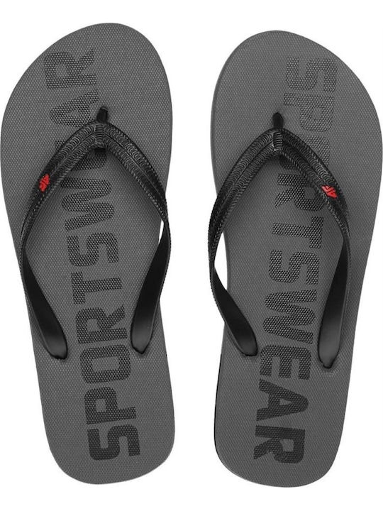 Men's Flip Flops Gray